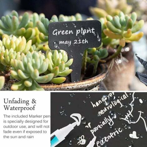 Lot De 200 Étiquettes De Jardin Épaisses Imperméables - Manchons à Anneau Pratique, Multicolores Vives (Rouge Et +7 Couleurs), Idéal Marquage Plantes
