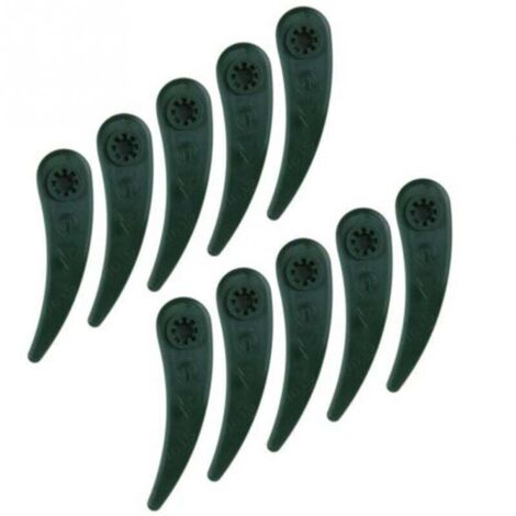 Lames de Rechange en Plastique pour Tondeuse à Gazon Coupe Bordures Bosch Art 24 Pièces 83mm (1/4)