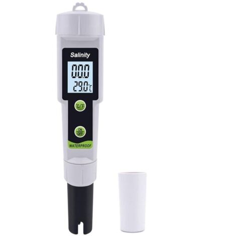 Testeur De Salinité Piscine Stylo Numérique 0-199.9 PPT Mesure Eau De Mer Et Eau Salée