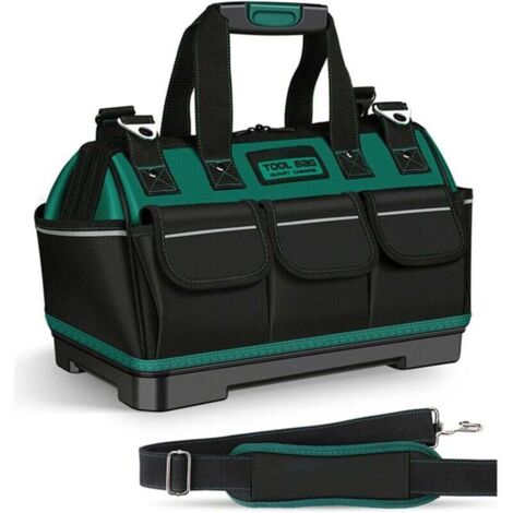 Sac À Outils Électricien Neuf Tissu Oxford Réfléchissant Résistant À L'usure Étanche Multi-Poches Rangement Entretien (1/4)