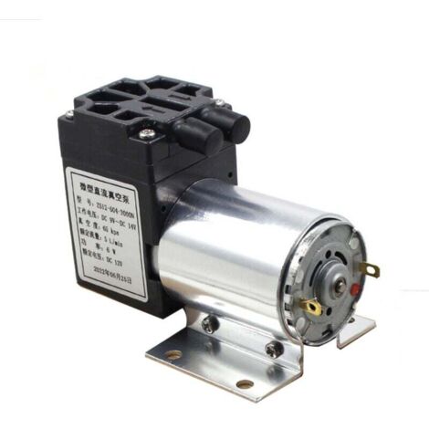 Mini Pompe À Vide 12V Pression Négative 5L/min 65-120kPa Avec Support Pour Aspiration (1/4)