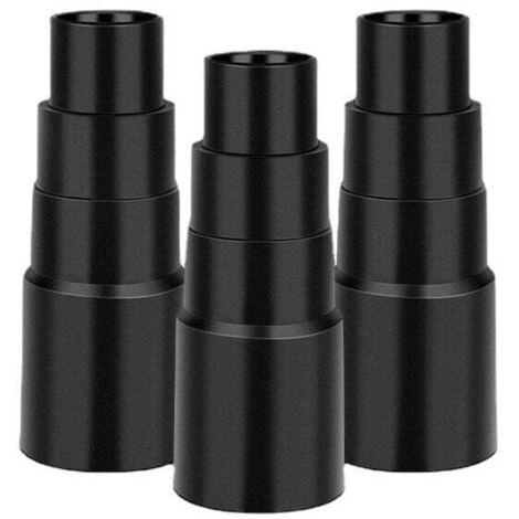 3 Pièces Adaptateur Universel Tuyau Aspirateur 4 Couches Convertisseur 25 30 34 35 Mm (1/4)
