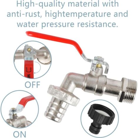 HG Récipient D'Eau De Camping Avec Robinet Épais Pe Anti-Fuite Pichet