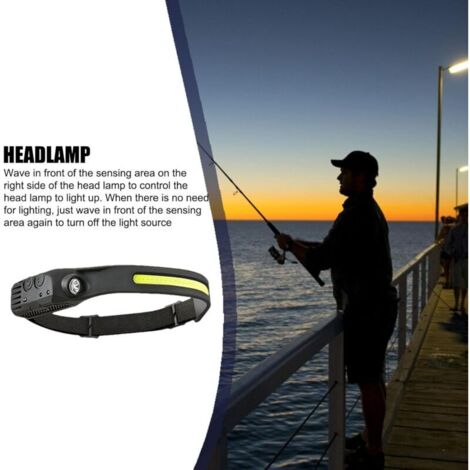 Bigmachine Lampe Frontale Rechargeable L2 – 1200 Lumens, Étanche 30m, Parfaite Pour Plongée, Rando, Camping, Pêche Et Urgences