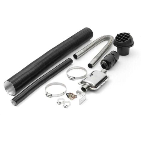 Kit Chauffage Stationnaire Diesel 24mm Avec Silencieux Filtre Tuyau Échappement Admission (1/3)