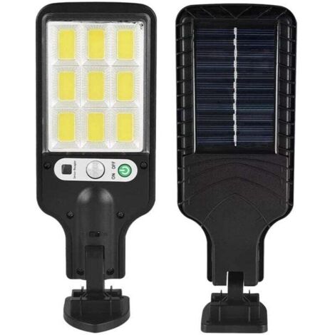 Lampadaire Solaire Extérieur Étanche IP65 à Induction pour Jardin Éclairage (1/4)