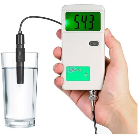 Pool-pH-Tester, elektronisches pH-Meter für Hydrokultur, Auflösung 0,01, hochpräzises Leitfähigkeitsmessgerät für Aquarien, EC- und pH-ppm-Tester für Aquarium, Spa, Trinkwasser, Poolwasser (1/4)