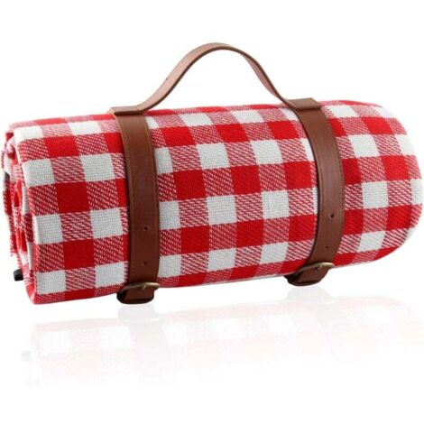 Picknickdecke, Picknickmatte, 150 x 200 cm, Picknickdecke, Anti-Sand-Stranddecke, große faltbare tragbare wasserdichte Strandmatte, für Garten, Camping, Strand (1/4)