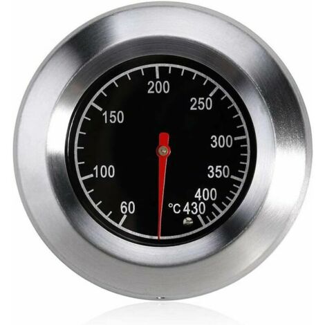 Edelstahl-analoges Fleischthermometer BBQ Rauchendes Thermometer BBQ im Freien 60 - 430℃ (1/4)