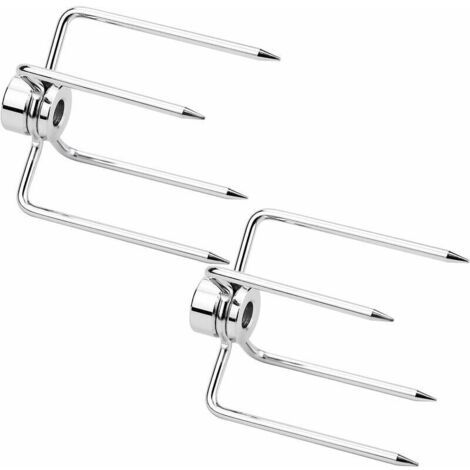 Stück Rotisserie-Gabeln, Grillgabel für Grill, Rotisserie-Grillwerkzeug – (1/4)