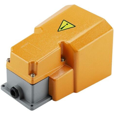 250 V 10 A Aluminium-Fußschalter, ölbeständig, korrosionsbeständig, korrosionsbeständig, Ein-/Ausschalter (1/4)