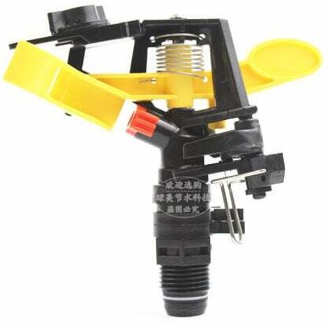 Stück 1/2 3/4 Zoll männlich verstellbare Düse Flip 360 Grad drehbare Strahldüse Garten Landwirtschaft Bewässerung Sprinkler Outdoor Rasenbedarf (1I2) (1/4)
