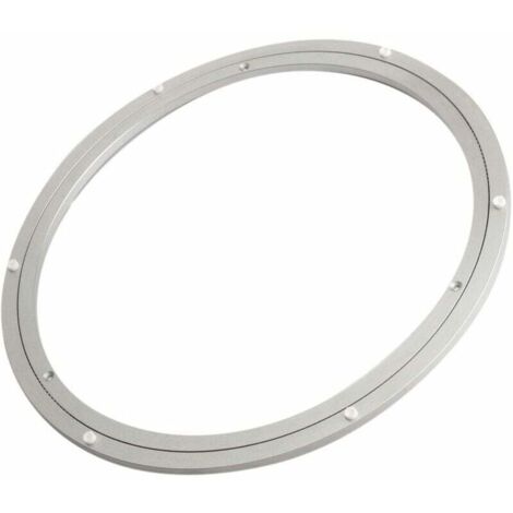391x8,5mm Rotierenden Lager Tablett Plattenspieler Aluminium Tisch Küche Kuchen Stehen (1/4)