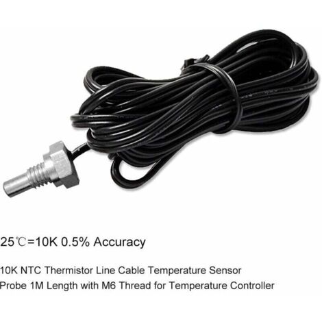 Sensor de temperatura de sonda especial de acero inoxidable (1 metro) (1/4)