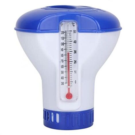 5" schwimmender Chlorspender – Spender für Chlortabletten – verstellbarer Chemikalienschwimmer für Innen- und Außenpools (1/4)