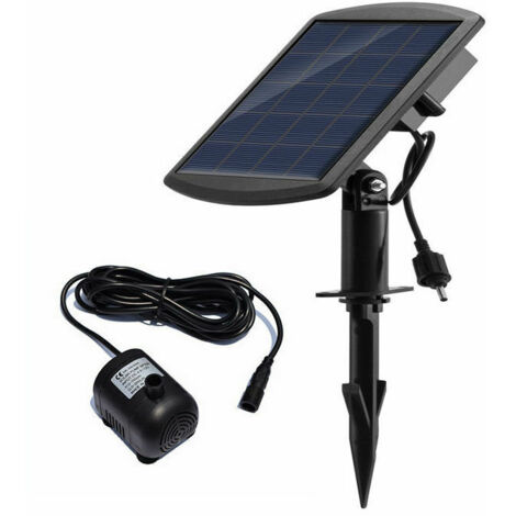 Solarpumpe Solarbrunnenpumpe 1,8 W Solarpumpe für den Außenbereich für Vogelbad (1/4)