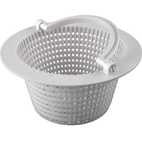 Runder Korb für Aufstellpool-Skimmer - Durchmesser 16 cm - Weiß - Linxor (1/4)