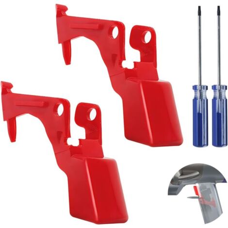 4-teiliger V10 V11-Auslöser für Dyson-Kit, verstärkter Auslöseknopf für Staubsauger, Auslöseschalterknopf mit 2 Schraubendrehern, langlebig für V10 V11-Staubsauger (1/4)