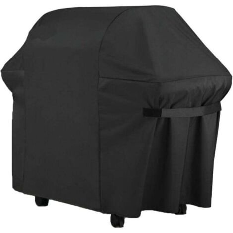Grillabdeckung, wasserdichte Grillabdeckung, Grillschutzhülle mit Tasche und verstellbarem Kordelzug, staubdicht, UV-beständig und langlebig (152 x 122 x 76 cm) (1/4)