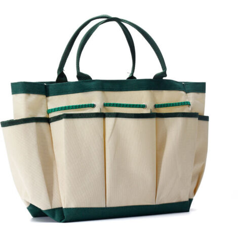 Aufbewahrungstasche für Gartengeräte mit 9 Taschen, Gartengerätetasche für drinnen und draußen, robuste Gartentasche, Organizer (1/4)