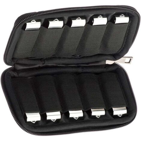 Aufbewahrungstasche für USB-Flash-Laufwerke, Organizer für elektronisches Zubehör für USB-Flash-Laufwerke/Pendrives/Gig Drives/Jump Drives (1/4)