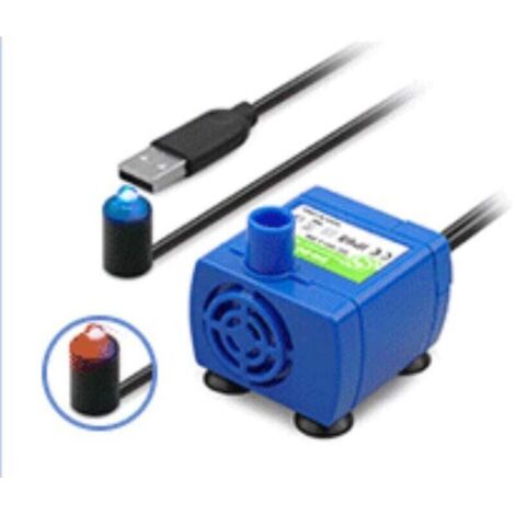 USB-PET-Federersatz Geräuscharmer Pumpenmotor Kurzschluss und Stromausfall Zweifarbige LED (1/4)