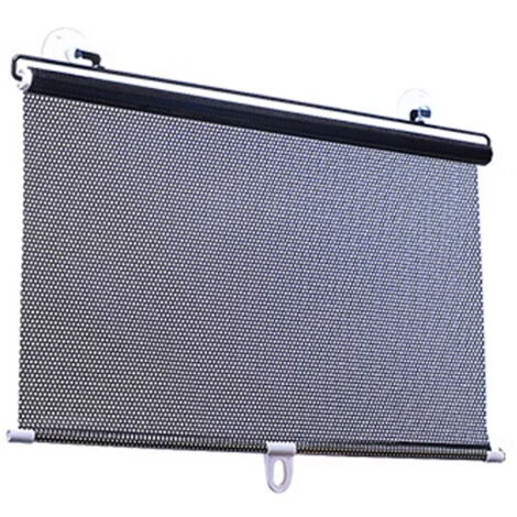 Verdunkelungsrollo ohne Bohren, einziehbare Rollos, Sonnenschutz mit Saugnapf, Verdunkelungsvorhänge für Auto-/Bürofenster, 50 x 125 cm, Lefou (1/4)