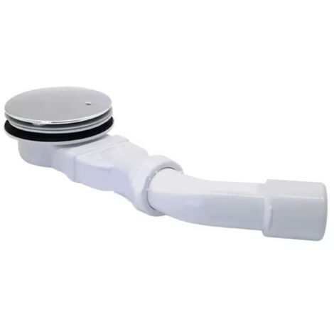 90 mm extra flacher Duschkopf – Duschkopf-Set für Dusche, Duschablauf mit Geruchsstopper, Haarbürste, Schlauch (1/4)