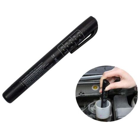 Bremsflüssigkeitstester Kfz-Bremsflüssigkeits-Ölerkennungsstift Testdetektor DOT3 DOT4 DOT5.1 Autotester-WerkzeugeBremsflüssigkeitstester, Flüssigkeitstesterstift (1/4)
