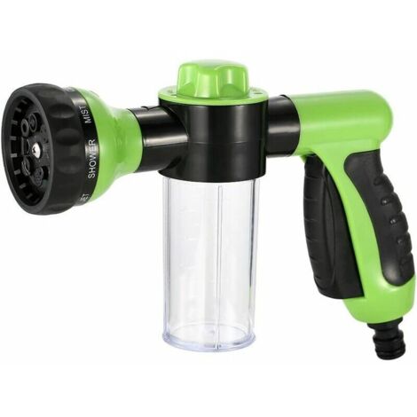 Multifunktionale Auto Schaum Wasser Pistole Garten Bewässerung Werkzeuge Hochdruck Washer Sprayer (1/4)