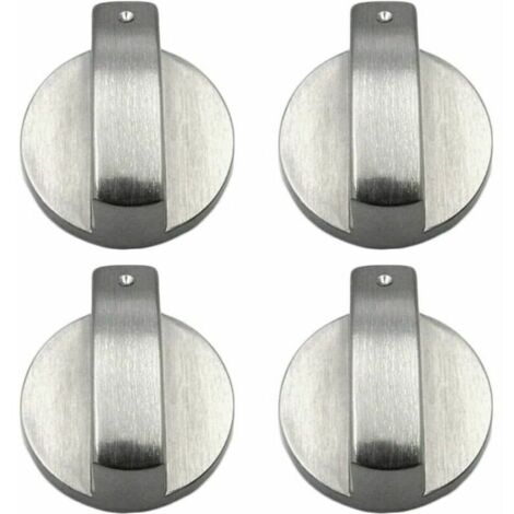 Stück Herdknöpfe, Gasherdknöpfe, Metall-Gasherdknöpfe, Gasherd-Bedienknopf, Metall-Herdknöpfe für die Küche, 6 mm (1/4)