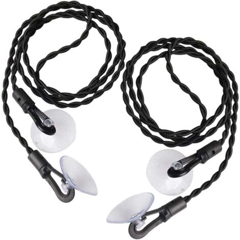 2er-Pack Reise-Wäscheleine, tragbare Wäscheleine, winddichte tragbare elastische Reise-Wäscheleinen mit Haken und Saugnäpfen für Outdoor, Reisen und Camping (1/4)