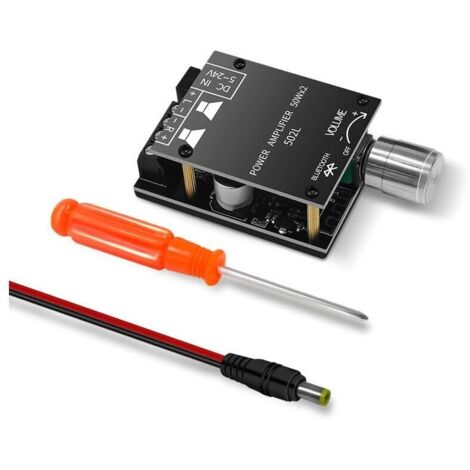 Bluetooth-Verstärkerplatinenmodul ZK-502L 5.0 Bluetooth 2 50-W-Digitalverstärkerplatine (DC15-36 V) (1/4)