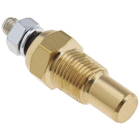 Öl Wasser Temperatur Temperatur 1/8 NPT Sensor Einheit Sender Elektrische Anzeige 0°C 150°C Metall (1/4)