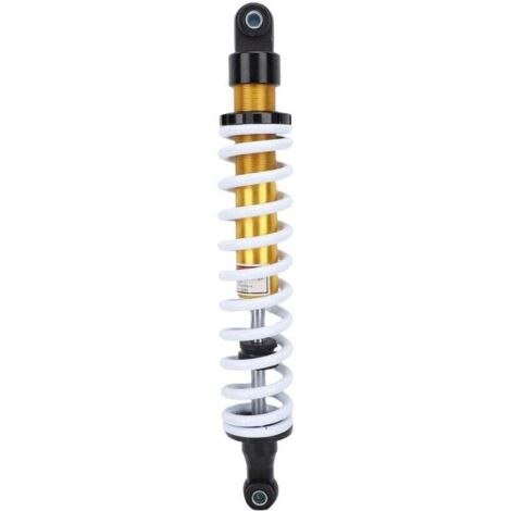 Agrandis d'amortisseur à usage lourd de 400 mm Distance de 10 mm de diamètre amortissement réglable à ressort pour moto ATV UTV Quad Dirt Bike Go Kart Scooter.
