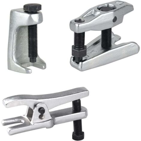 3 pièces extracteur de rotule d'extrémité de biellette de direction, outil d'extraction de rotule (1/4)
