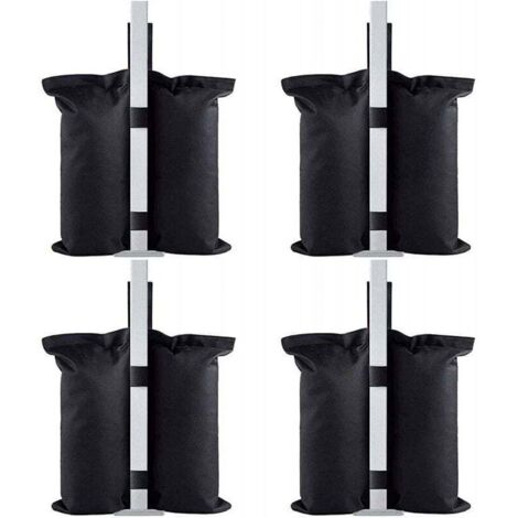 Jeu de 4 Poids Tonnelle 600D avec Revêtement PVC pour Tente Pop-up Auvent Parasol Double-Tube (1/4)