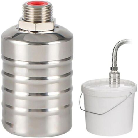 Vanne à flotteur automatique en acier inoxydable 304, régulateur de niveau d'eau automatique, vanne à flotteur de niveau d'eau, niveau automatique de piscine, flotteur de réservoir (1/4)