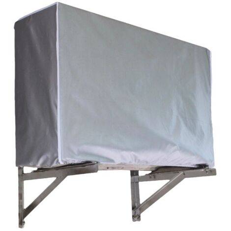 86x35x60cm Housse Climatiseur Exterieur, Étanche Couverture Extérieure de Climatiseur, ​Housse de Protection Anti-poussière et Anti-Neige (1/4)
