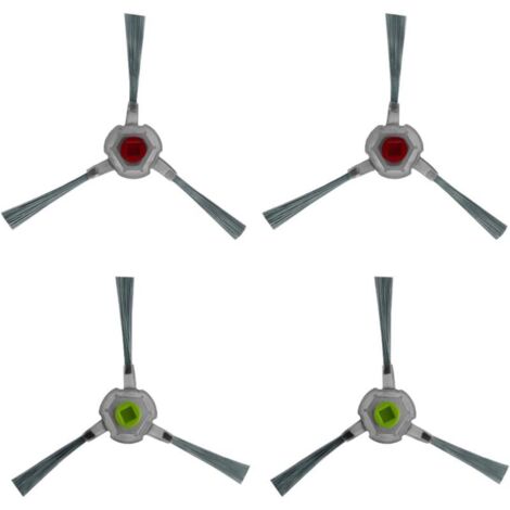 Brosses Latérales de Rechange pour Aspirateur Robot AIRROBO P20 P30 – 4 Pièces (1/4)