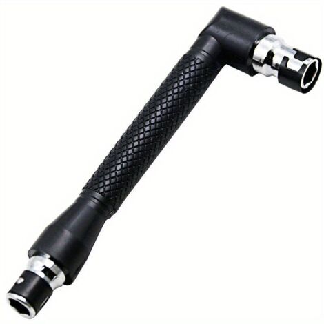 Clé à Douille L Hexagonale Double Tête 2,54 cm et 10,16 cm (1/4)