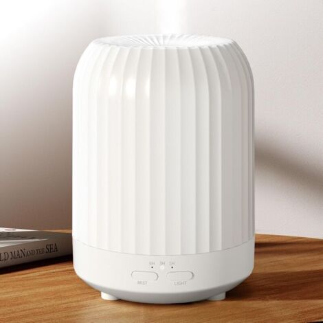 Humidificateur ultrasonique silencieux 250 ml avec minuterie et lumière LED 7 couleurs pour chambre bébé et plantes (1/4)