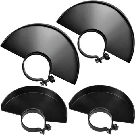Lot de 4 protections métalliques pour meuleuse d'angle 115/125 mm – Diamètre intérieur 42 mm Ortviai (1/4)