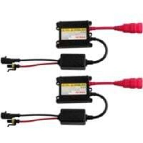 Kit Ballast Universel 12V 35W HID Xénon DC pour H1 H3 H4 H7 H9 H10 9005 9006 D2R D2S – 2 Pièces Ortviai (1/4)