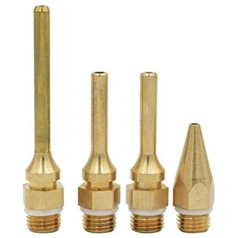 Buses Longues en Cuivre pour Pistolet à Colle Thermofusible – 4 Pièces, Faciles à Installer (1/4)