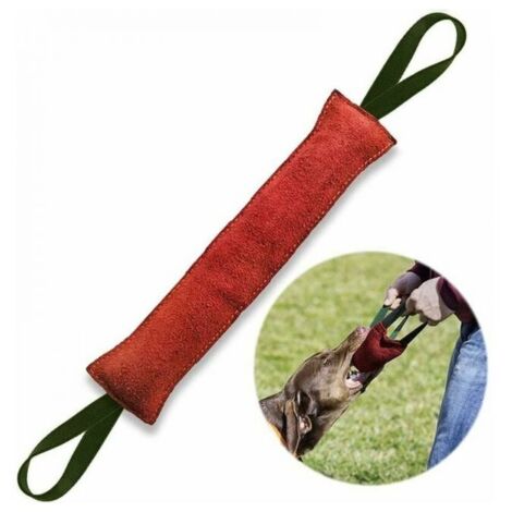 Boudin Chien Indestructible de 40 cm avec 2 Anses, Jouet pour Chien en Tuyaux De Lance À Incendie, Boudin À Mordre Extra Robuste.