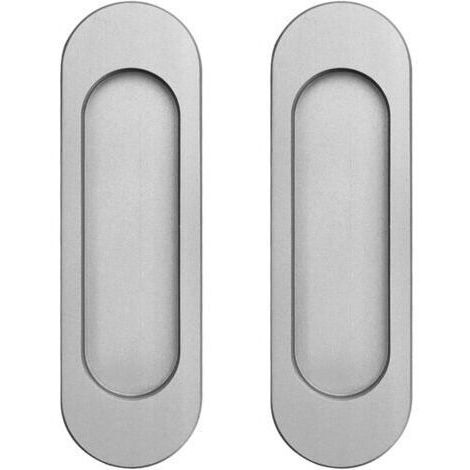 2 Poignées de Porte Coulissantes, Poignée de Porte Intérieure Autocollante, Poignée pour Porte, Convient à Tous les Types de Portes d'Armoires Coulissantes et de Portes Coulissantes (1/4)