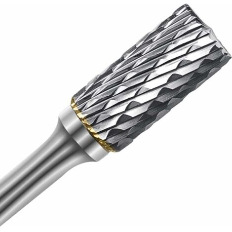 Fraise Rotative Double Coupe Tungstène 6mm Bois Métal (1/4)