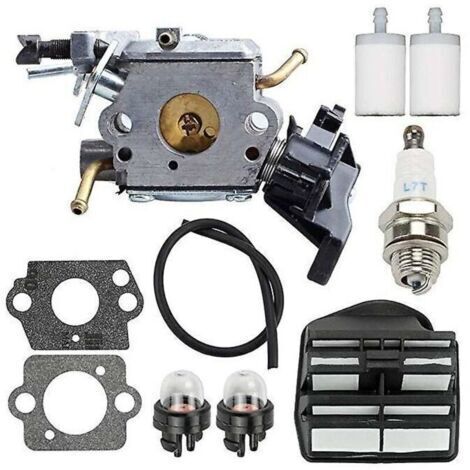 Carburateur Zama C1M-EL37B d'origine pour débroussailleuses Husqvarna modèles 445, 445e, 450, 450e (1/3)