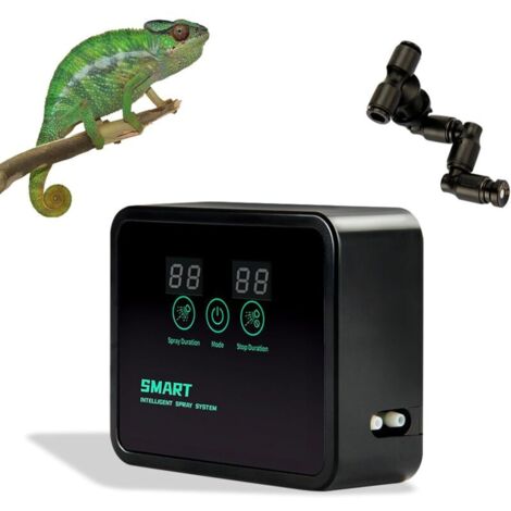 Humidificateur Intelligent pour Terrarium Reptiles et Amphibiens Tropicaux Brumisation Automatique (1/4)